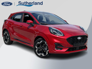 Ford Puma 1.0 EcoBoost Hybrid ST-Line X 155pk Automaat | Panoramadak | Afneembare trekhaak | Winter Pack | Adaptive cruise control | 360 graden camera | Bang&Olufsen | Elektrsiche achterklep | Matrix LED