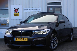 BMW 6 Serie Gran Turismo 640d xDrive 320PK M-Sport*BTW*Perfect BMW Onderh.*€17.800,-NETTO!*Pano/HUD/Massage/H&K/Stoelverw.V+A/Stuurverw./Adapt. LED/Elek. Klep/Memorie/Comfort Stoelen/Dodehoek/Rijstrook/Camera/Apple Carplay-Android/DAB/Sfeer/Standkachel/