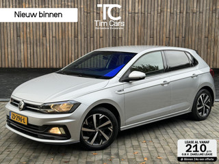 Volkswagen Polo 1.0 TSI R-line | Half leer | Sportstoelen | Airconditioning | Adaptieve cruise control | Trekhaak | Getint glas | Apple CarPlay | Zwarte hemelbekleding | Cameleon voorraam