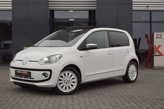 Volkswagen up! Up High Up White 75pk / Panodak / Leer / PDC / Navi / Airconditioning