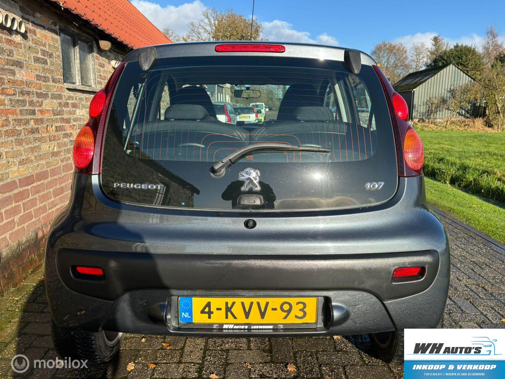 Hoofdafbeelding Peugeot 107