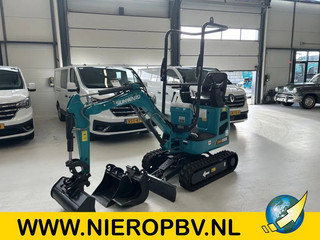 Sunward SWE08B Graafmachine Nieuw Joysticks 3 Bakken Extra functie Uit Voorraad Leverbaar