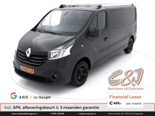 Renault Trafic 1.6 dCi T29 L2H1 Dubbele Cabine Luxe airco cruise navi lease 425,- p/md