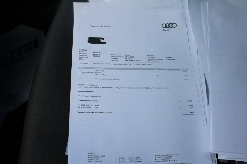 Hoofdafbeelding Audi A5