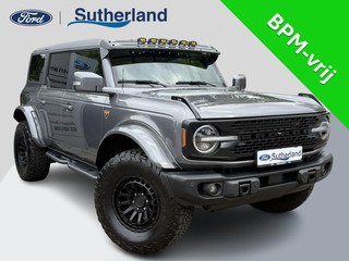 Ford Bronco 2.7 Badlands | V6 336PK | Carbonized Grey | Afneembare trekhaak | Grijs kenteken | Prijs ex. BTW | Speciale wielen en accessoires zie tekst | Ombouw grijs kenteken - 2 zitplaatsen