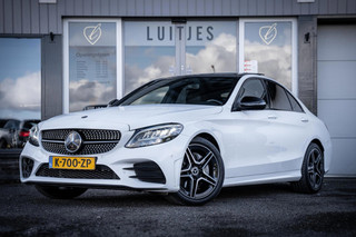 Mercedes-Benz C-klasse 180 AMG Night-pakket I Pano-dak I NL-auto I Dealer-ond. I Carplay I Leder I Trekhaak