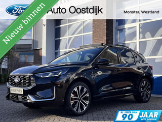 Ford Kuga 2.5 PHEV ST-Line X 243PK €11.000,- Voorraadvoordeel! Elek. Trekhaak Panodak 20" Velgen 2100KG Trekgewicht AGR Stoelen Adaptieve Cruise Winterpack Blind-Spot B&O *Full Options*