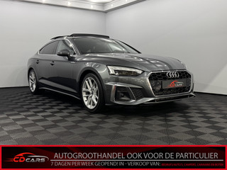 Audi A5 Sportback 35 TFSI S-line Leder, Panoramadak , Camera, Stoelverwarming, Virtual desk, Elektrische achterklep, Keyless start