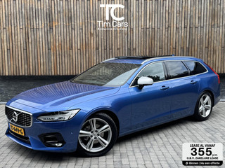 Volvo V90 2.0 D3 R-Design Automaat | Panoramadak | Leren bekleding | Camera met rondomzicht | Bowers&Wilkins | Adaptieve cruise control | Head-up Display | Apple CarPlay | LED | Parkeersensoren voor en achter