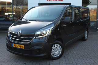 Renault Trafic L2H1 2.0 dCi 145 pk Comfort Dubbele Cabine Navi, Airco,Trekhaak, Laadruimte betimmert