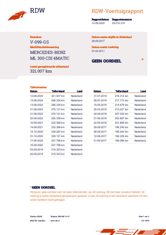 Hoofdafbeelding Mercedes-Benz ML