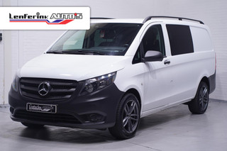 Mercedes Benz Vito 116 CDI 163 pk Dubbel Cabine Automaat Lang Navi, Dode Hoek & Lane Assist, Camera Cruise Control, PDC V+A