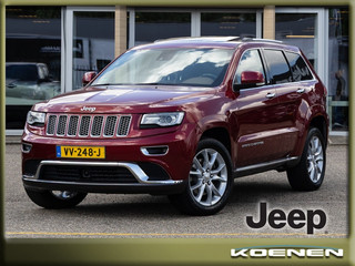 Jeep Grand Cherokee Summit 3.0 V6 CRD 6 Cil Diesel 250Pk Grijs kenteken