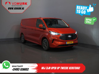 Ford Transit Custom 2.0 TDCI 150 pk L2 Limited BPM VRIJ! Garantie tot 1-28'/ Adapt. Cruise/ LED/ Stoelverw./ Stuurverw./ Carplay/ PDC/ Camera
