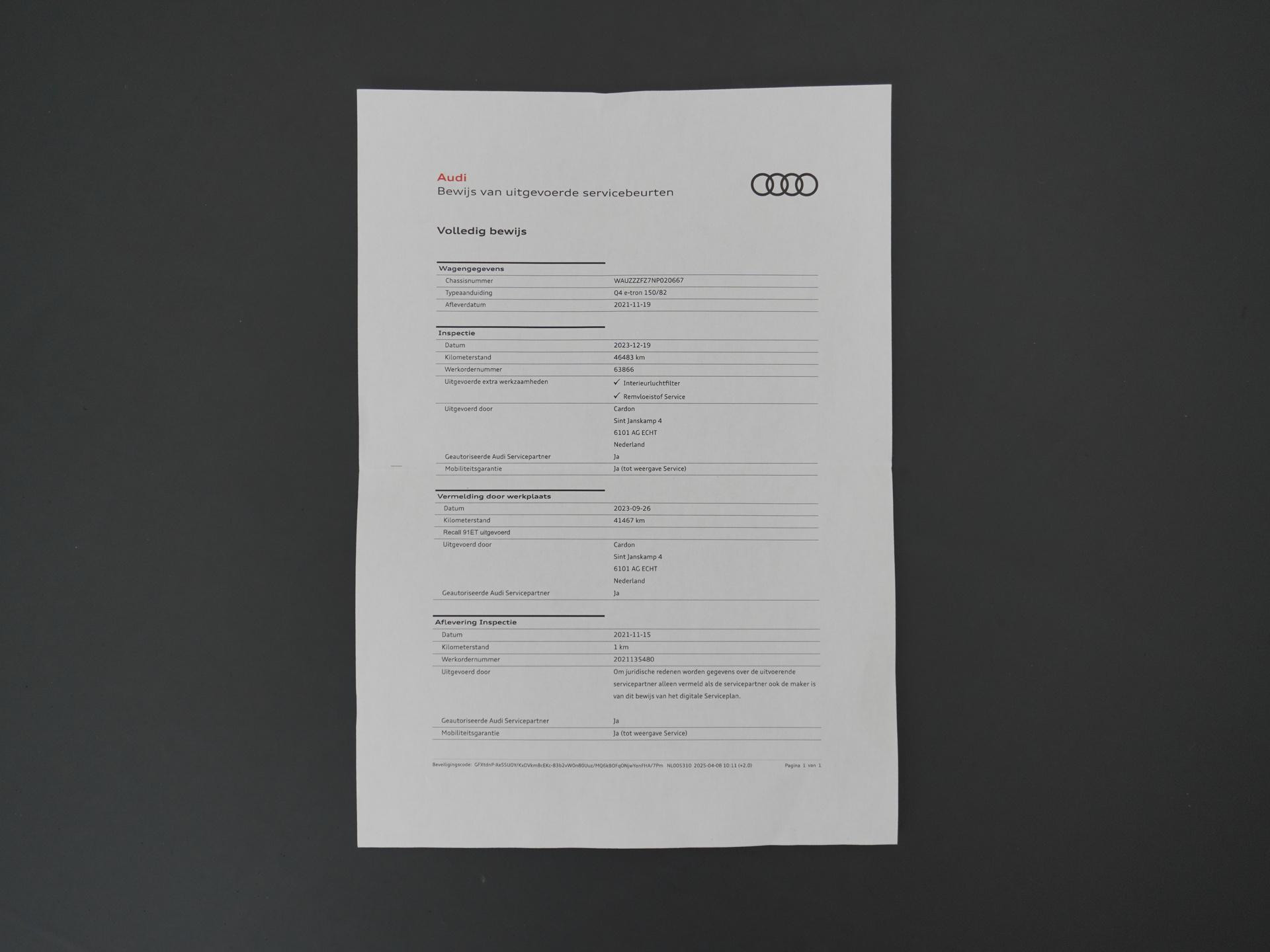 Hoofdafbeelding Audi Q4 e-tron