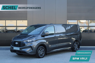 Hoofdafbeelding Ford Transit Custom Ford Transit Custom 320 2.0 TDCI L2H1 Limited 170pk - 2x Schuifdeur - Adaptive Cruise - Verwarmd stuur - Blind spot - Navigatie - Camera - Draadloos laden - Rijklaar
