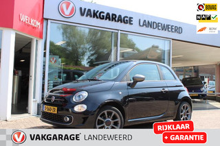 Fiat 500C 1.2s rockstar cabrio, LEDER, AIRCO, PDC, LMV, Rijklaar! 500s