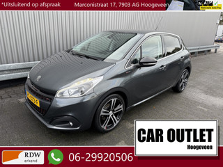 Peugeot 208 1.2 PureTech GT-line 133Dkm.NAP, H/Leer, Clima, Navi, CC, PDC & Cam, LM, nw. APK – Inruil Mogelijk –