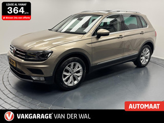 Volkswagen Tiguan 1.4 TSI DSG ACT Highline Navigatie-Adapt.Cr.contr-Clima-Carplay-360Camera-Panoramadak-Stoelverwarming-Leder-Lm18''velgen-Parkeersensoren