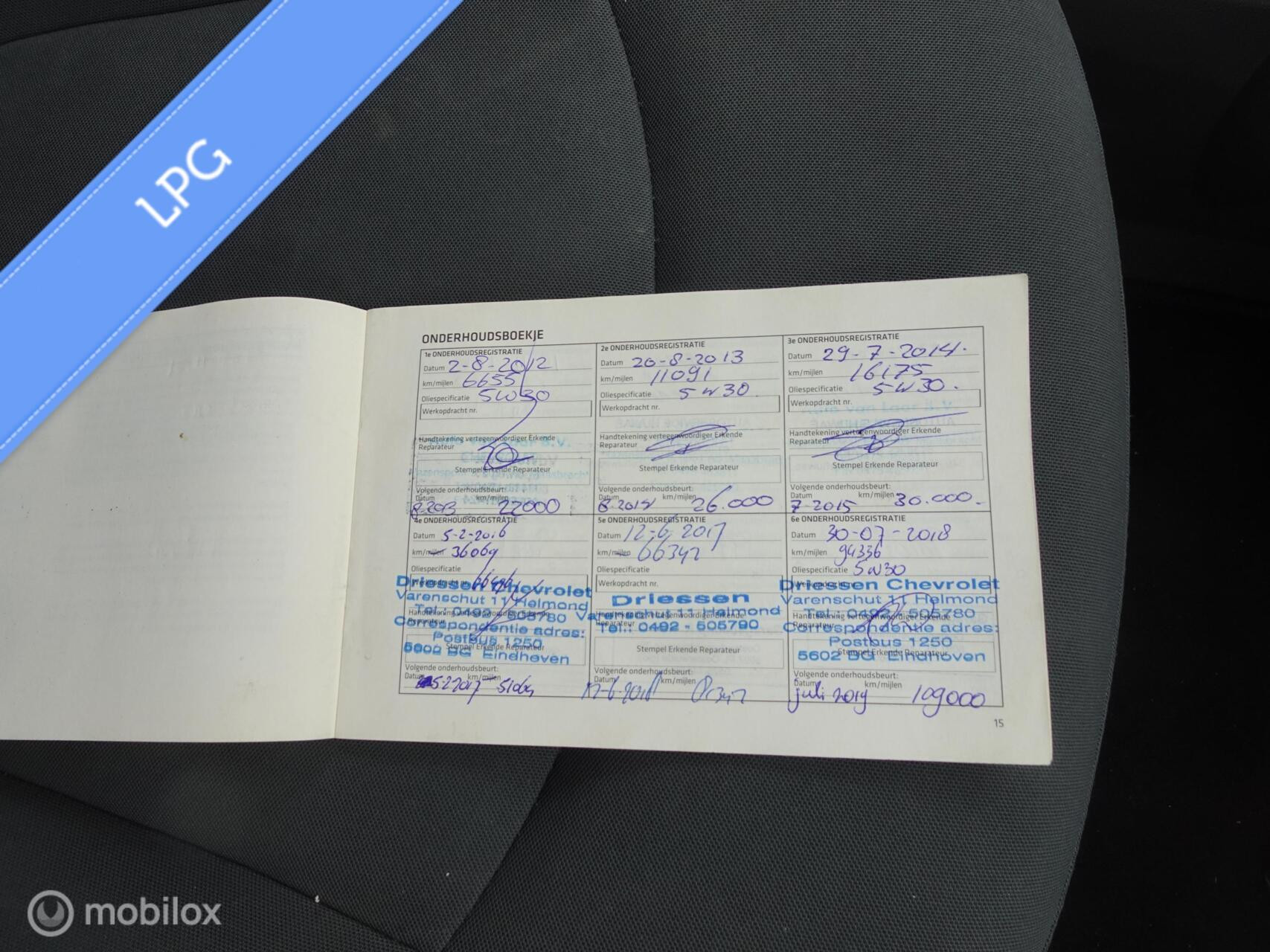 Hoofdafbeelding Chevrolet Spark