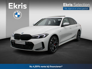 BMW 3 Serie Sedan 330e M Sportpakket Pro | Stuurwielrand Verwarmd | Trekhaak | Geluidswerende Ramen | Schuifdak | Verwarmde Voorstoelen | Parking Assistant | Harman Kardon | 19'' | Ekris Selection