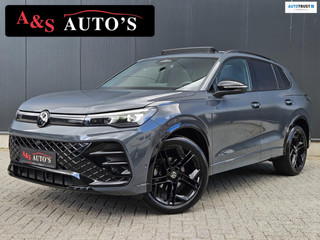 Volkswagen Tiguan 1.5 eTSI 3x R-Line Panodak Acc IQ led 360 H&K HUD Massage Trekhaak Sfeerverlichting Dodehoeksensor