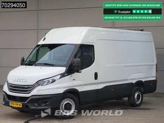 Iveco Daily 35S14 Automaat L2H2 3,5t Trekhaak LED Airco Cruise Navi Camera Euro6 APK 03-2026 L2 12m3 Airco Trekhaak Cruise control