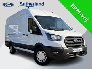 Ford Transit 350 2.0 TDCI L4H3 Trend RWD | SCI | 130pk | Navigatiesysteem SYNC4 | Stoelverwarming  | Elektrisch inklapbare buitenspiegels | Elektrisch verstelbare bestuurdersstoel | Passagiersairbag | Allweather banden | Laadruimte beschermingspakket | 150 watt/230V aansluitpunt tussen voorstoelen | Handmatige regeneratie roetfilter | Reservewiel | Centrale dubbele vergrendeling | Camera met LED Downlighter