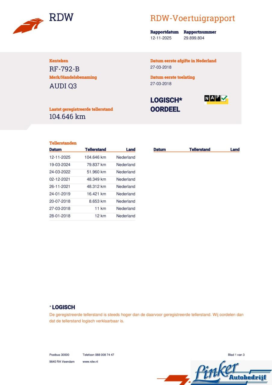 Hoofdafbeelding Audi Q3