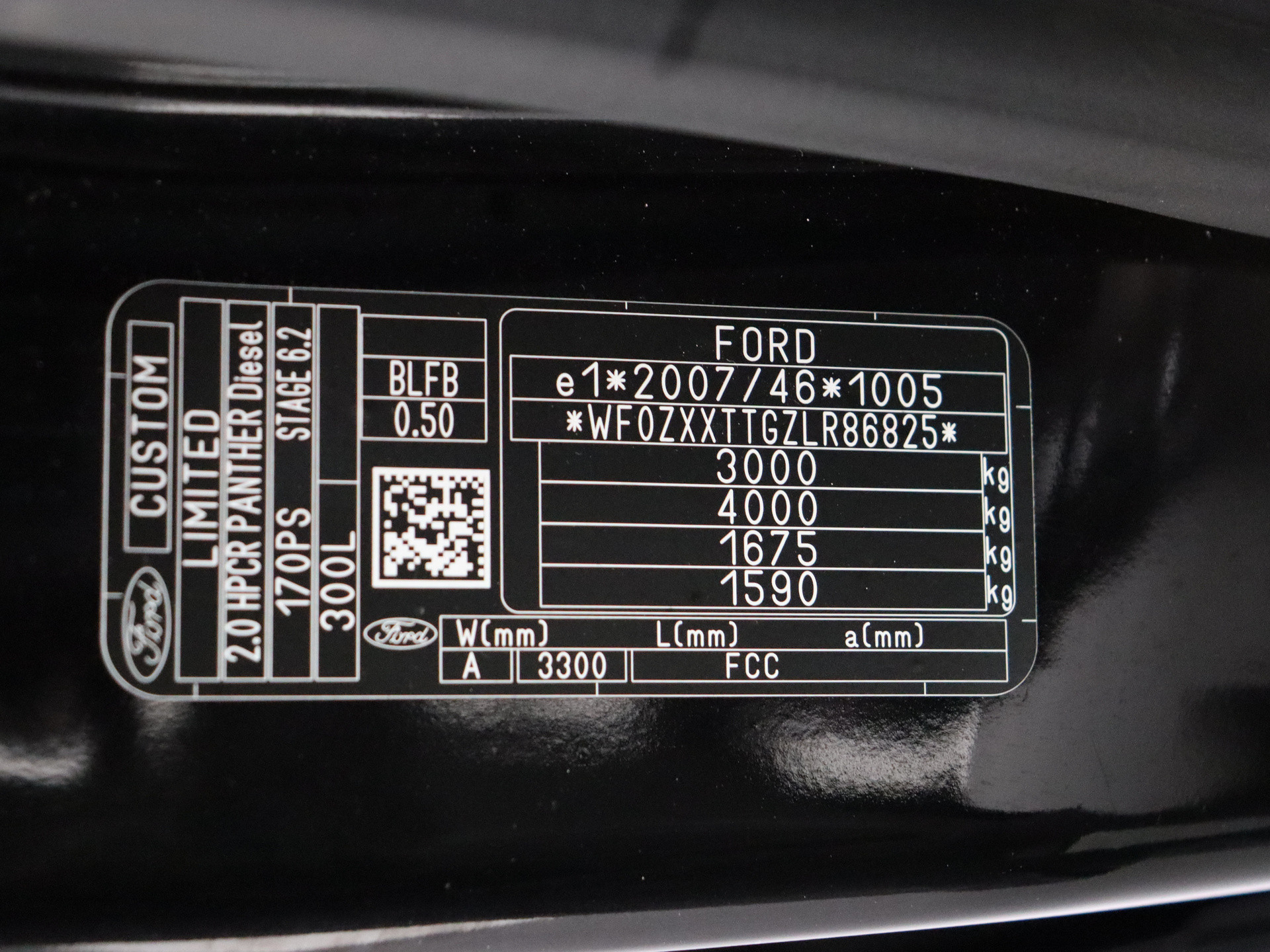 Hoofdafbeelding Ford Transit Custom