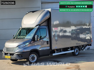 Iveco Daily 35S21 3.0L Automaat Laadklep Zijdeur ACC LED CarPlay Lat om Lat D'Hollandia 3,5t Trekvermogen Meubelbak Koffer Bakwagen Airco