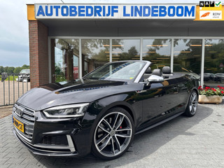 Audi A5 Cabriolet 3.0 TFSI S5 Quattro S-Line 354Pk Trekhaak afneembaar Apple carplay Camera Massage stoel met geheugen