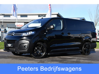 Citroën Jumpy 2.0 145 L3 DC Black Edition DEMO, 360 Camera, Cruise, Carplay, 2 x Schuifdeur, Clima, Keyless, NAVI, Automaat, Uniek!