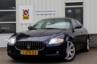 Hoofdafbeelding Maserati Quattroporte Maserati Quattroporte 4.7 S 432PK ZF*Perfect Onderh.*Schuifdak/Bose/Cruise-Control/Memorie/Xenon/Leder/Navi/Parkeersens.V+A/19 inch LM*