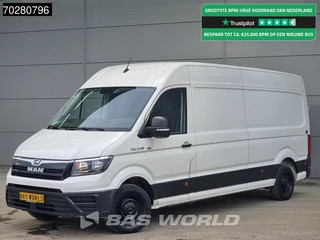 Volkswagen Crafter 140pk Automaat L4H3 Airco Camera Parkeersensoren L3H2 14m3 Airco