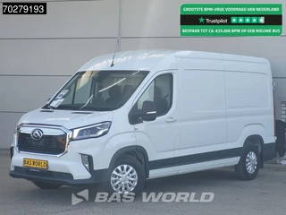 Hoofdafbeelding Maxus eDeliver9 Maxus eDELIVER 9 204pk Elektrisch L3H2 WLTP 398km Snelladen LED ACC Airco Cruise Camera Parkeersensoren L3 10m3 Airco