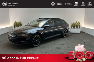 Skoda Superb Combi 1.4 TSI 218pk DSG iV Sportline | Panoramadak, 19" LM Velgen, Adaptive Cruise Control |