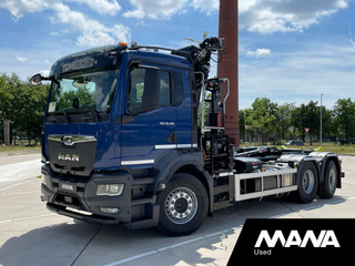 MAN TGS 26.360 6x2/4 Nieuw 2024 registratie! Multilift Haakarm / Hiab Autolaadkraan