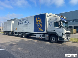 Volvo FM 370 Steel/Air - Belgian Truck - Isolated - Vlees/Fleisch/Meat T06672
