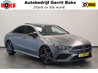 Mercedes-Benz CLA 180 AMG Business Solution Luxury Sfeer verlichting Panoramadak, Ambi light, Navigatie, 18LMV, Matte kleur 24 maanden garantie mogelijk (*vraag naar de voorwaarden)