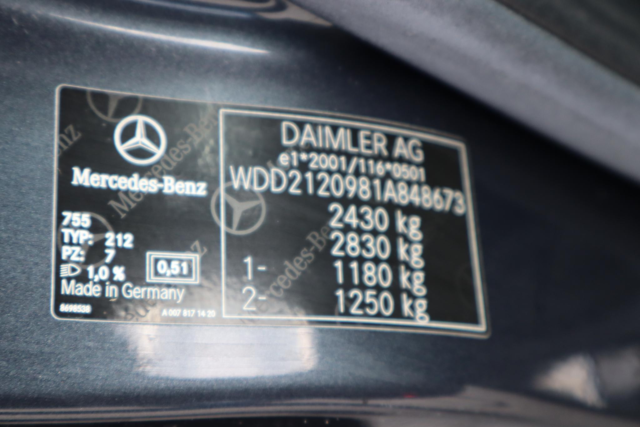 Hoofdafbeelding Mercedes-Benz E-Klasse