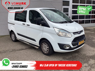 Ford Transit Custom 2.2 TDCI Trend Dubbel Cabine EXPORT Cruise/ Camera/ PDC/ Sidebars/ Airco
