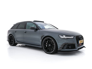 Audi RS6 4.0 TFSI RS6+ ABT 1/50 Aut. *1-OWNER | CERAMIC-BRAKES | PANO | HEAD-UP | RS-SEATS | LUXURY-LEATHER | MATRIX-LED | ADAPTIVE-CRUISE | BLIND-SPOT | BOSE-SOUND | MEMORY-PACK | TOP-VIEW | KEYLESS | NAVI-FULLMAP | DAB+ |