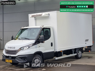 Iveco Daily 35S18 3.0L Laadklep Koelwagen Vriezer Thermoking V-200 MAX 220V stekker -18 LED Navi Airco ACC Koel Koeler Kühler Kühlwagen Kühlkoffer Vries Frigo Bakwagen Airco