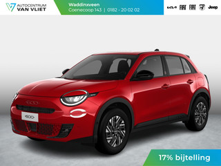 Fiat 600e RED 54 kWh | 17% Bijtelling | Clima | Cruise | LED | PDC | Apple Carplay