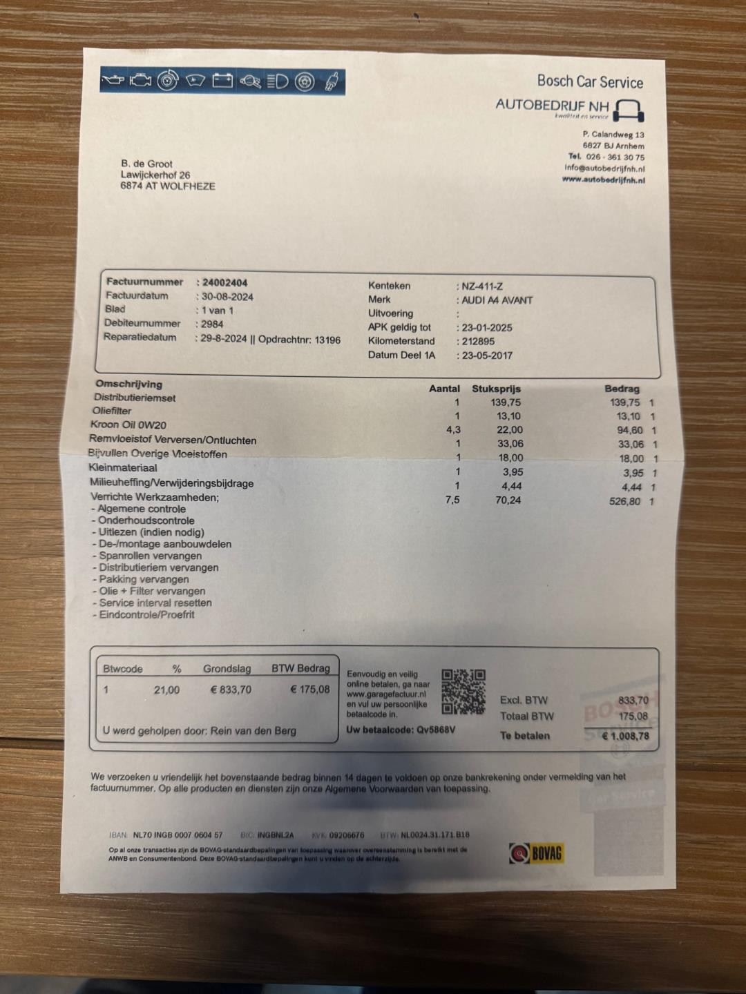 Hoofdafbeelding Audi A4