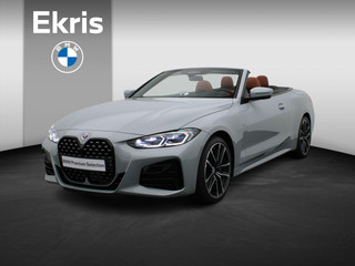 BMW 4 serie Cabrio M440i xDrive M Sportpakket | Laserlicht | Stuurwielverwarming | Nekverwarmer | Head-Up Display | 19"