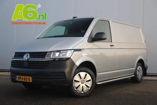 Volkswagen Transporter 2.0 TDI L1H1 110PK Carplay Android Navigatie Airco Schuifdeur Achterdeuren Sidebars