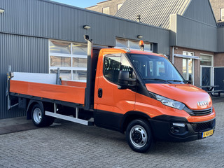 Iveco Daily 35C14 2.3 375 Laadklep 500kg Trekhaak 3500kg trekgewicht Airco 2-Persoons Open laadbak Pick-up P-up Bakwagen Telefoonverbinding 1e eigenaar Euro 6 Bpm vrij !!!