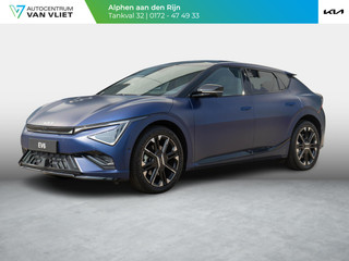 Hoofdafbeelding Kia EV6 Kia EV6 GT-Line 84 kWh Yacht Blue Matte: alleen bij ons en direct leverbaar | UNIEKE KLEUR